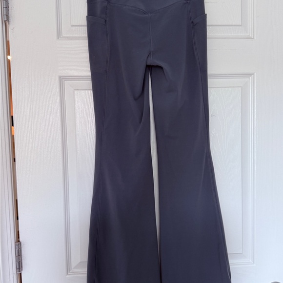 Athleta Charcoal Flare Pants - Picture 2 of 5